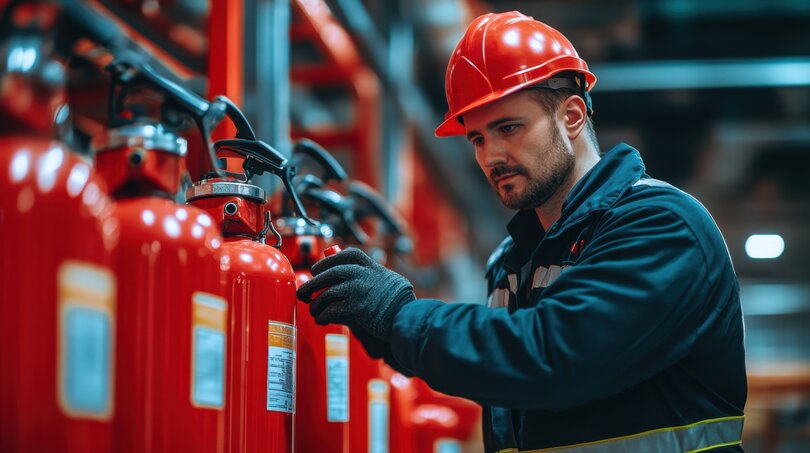 Service de prévention des sinistres et sécurité incendie, assurant la protection des personnes, des biens et des activités en cas de sinistre